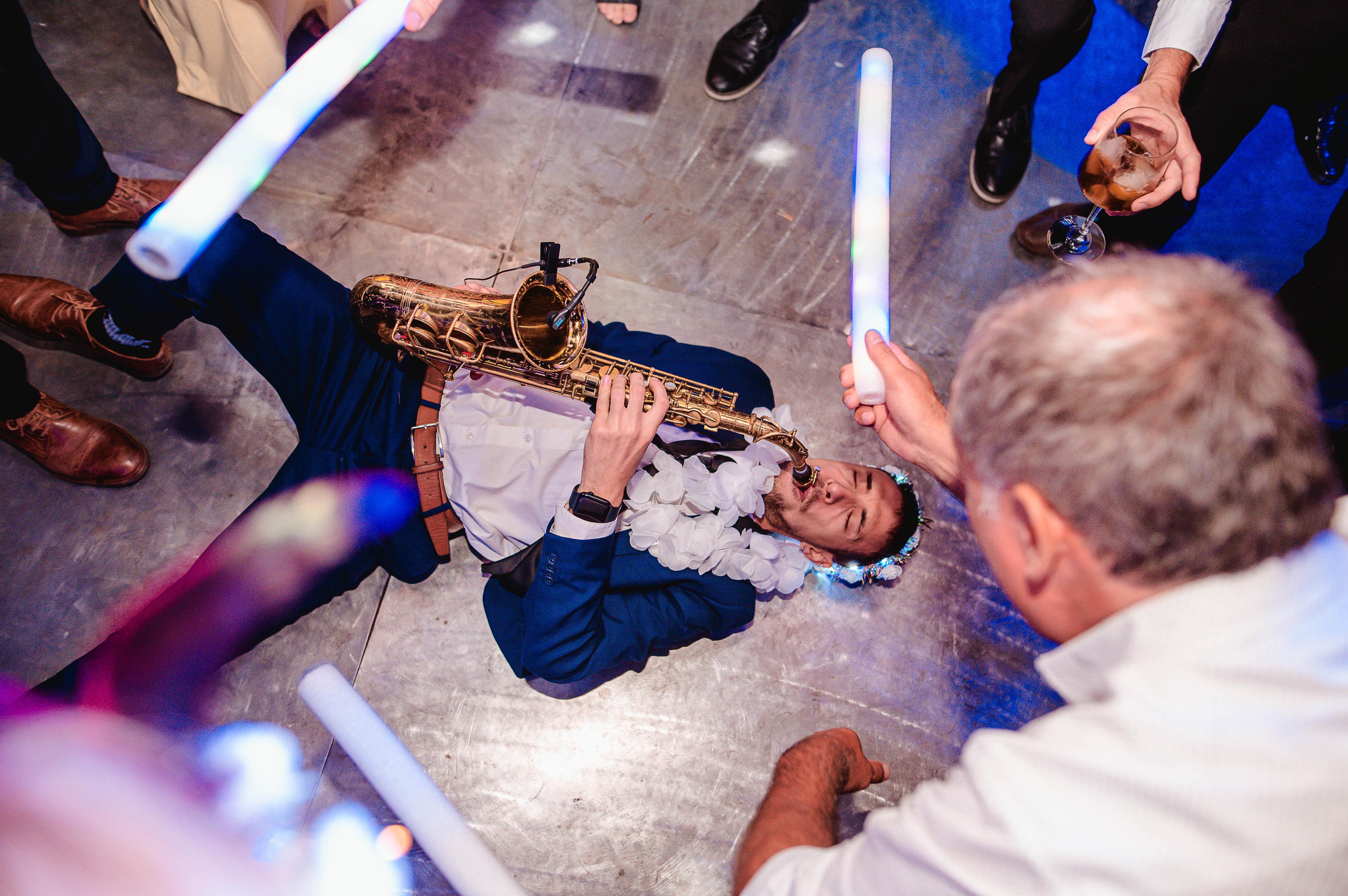 Gonzalo Bucci Saxo Piso Luces LED