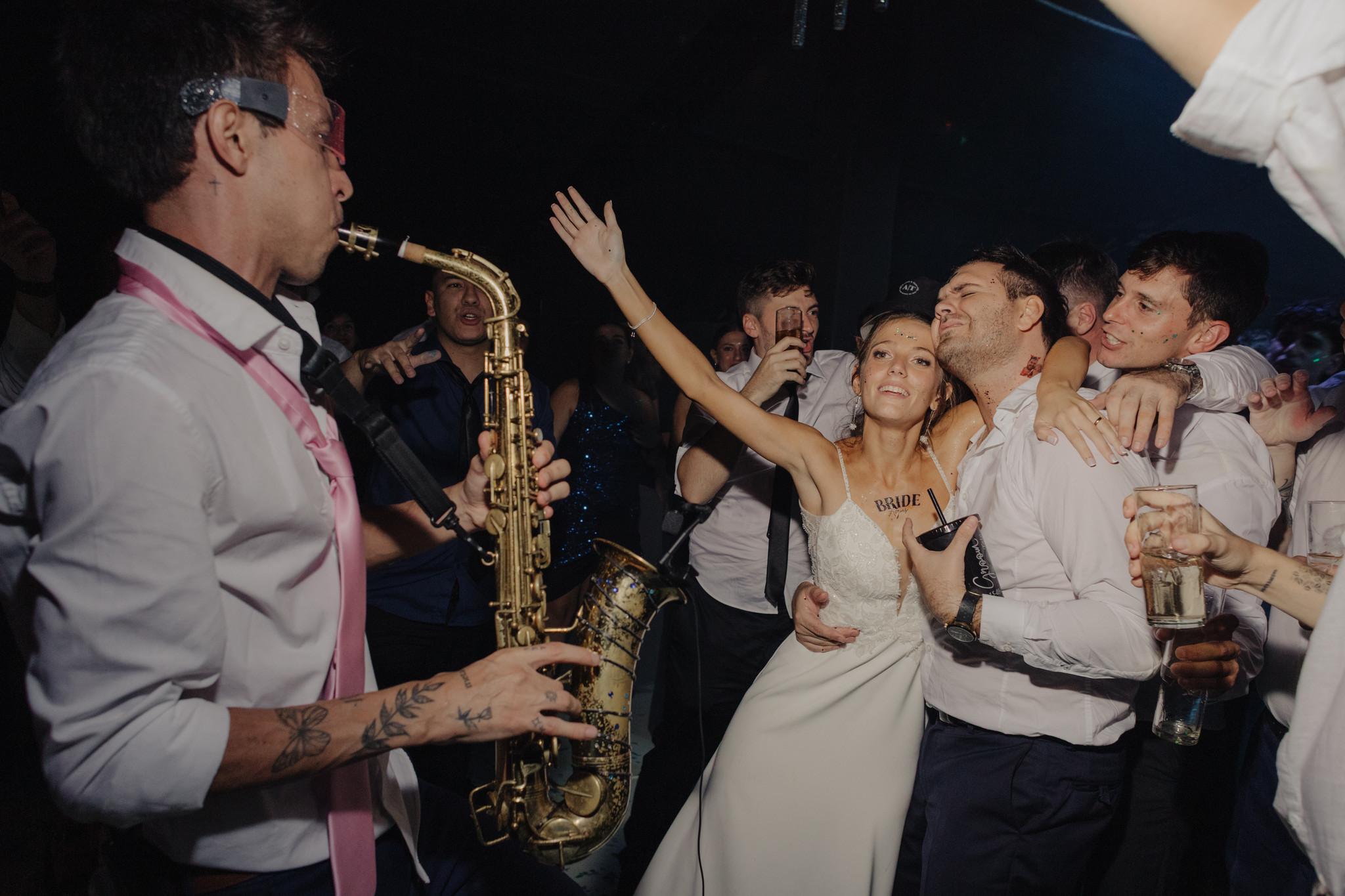 Gonzalo Bucci Saxo Fiesta Novios